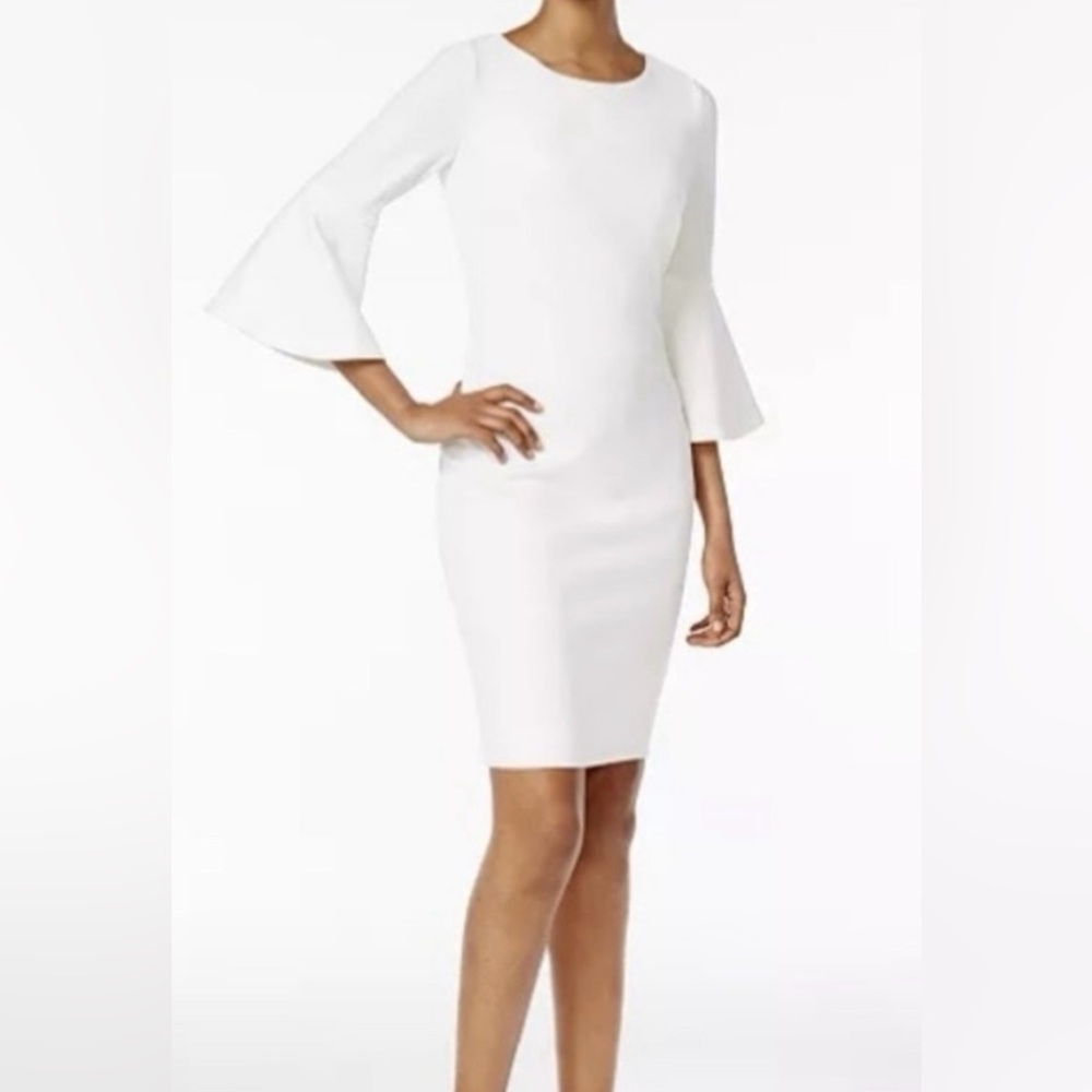 Calvin Klein white dress